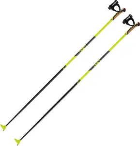 Slidu nūjas Leki PRC 650 neon 150 — alumīnijs, garums 150 cm, vieglas