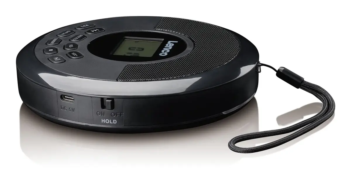 Портативный CD-плеер Lenco CD-340BK Photo 3