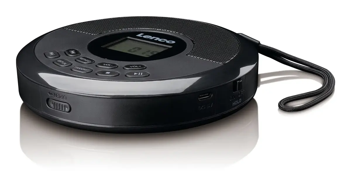 Портативный CD-плеер Lenco CD-340BK Photo 4