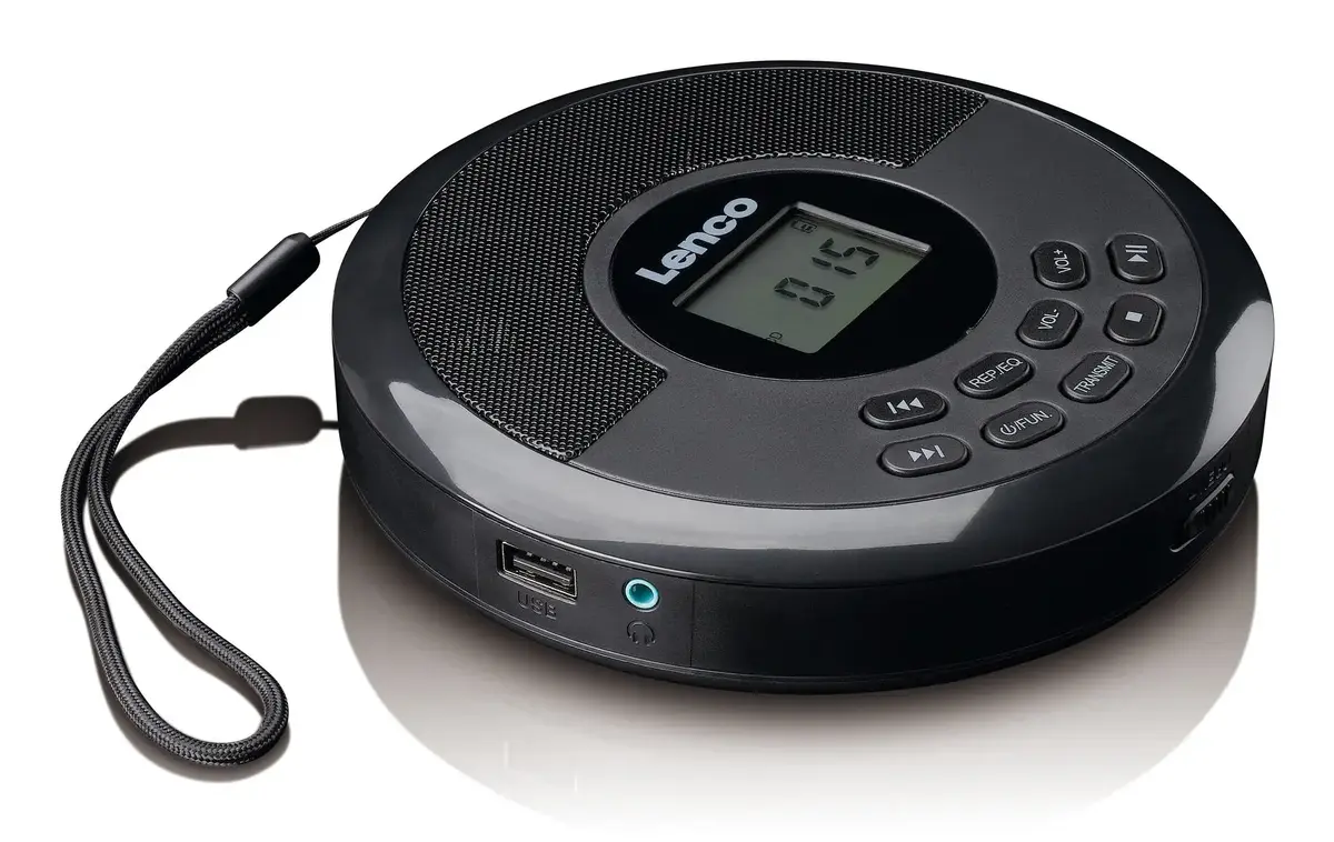 Портативный CD-плеер Lenco CD-340BK Photo 6