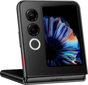 Viedtālrunis Nubia Flip 2 5G 6.9" Salokāms ekrāns 8GB RAM 256GB Atmiņa 50MP Divkārša kamera 4325mAh Akumulators Melns