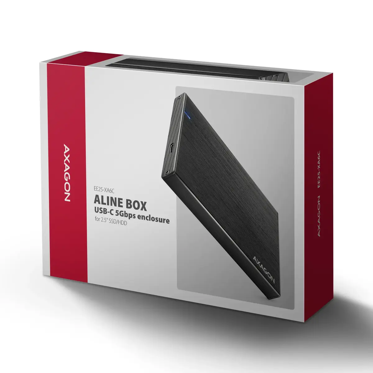 Внешний корпус AXAGON EE25-XA6C для 2.5" SATA SSD/HDD Photo 8