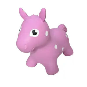 Plush Toy Horse gerardos toys GT69469 — Pink, soft baby toy for play and nursery