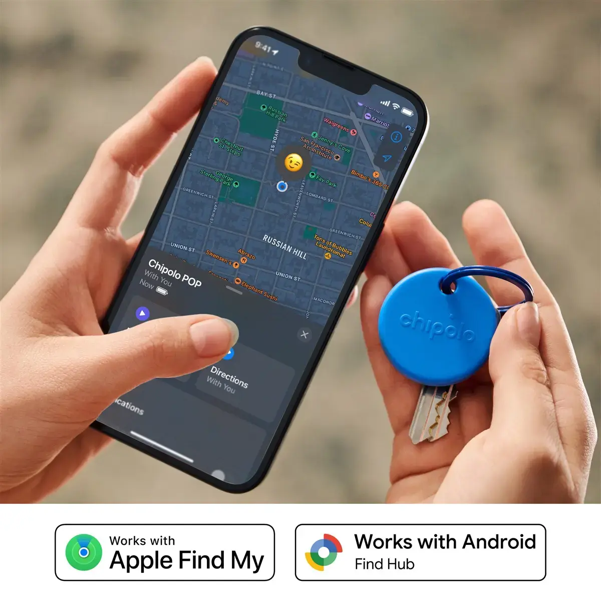 Chipolo POP Bluetooth трекер набор 4 шт Photo 8