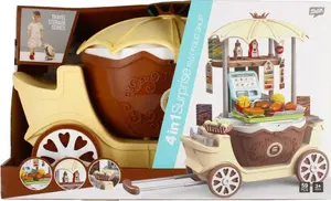 Игровая кухня с аксессуарами Mega Creative MC 460141 с корзиной — набор кухонной игрушки, включает утварь и корзину для хранения