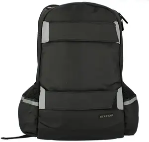 Muguras soma STARPAK 517376 — jauniešu mugursoma, melna, skolas modelis