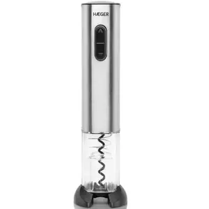 Electric corkscrew Haeger WO-0SC.005A rechargeable — cordless bottle opener, USB charging