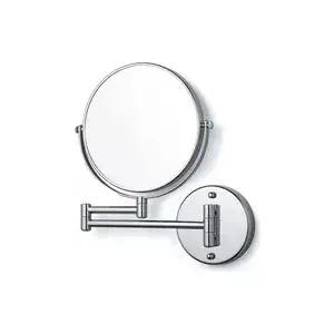 Wall-mounted adjustable cosmetic mirror Tesa Visioon 40611-00000-00, swivel arm, compact size