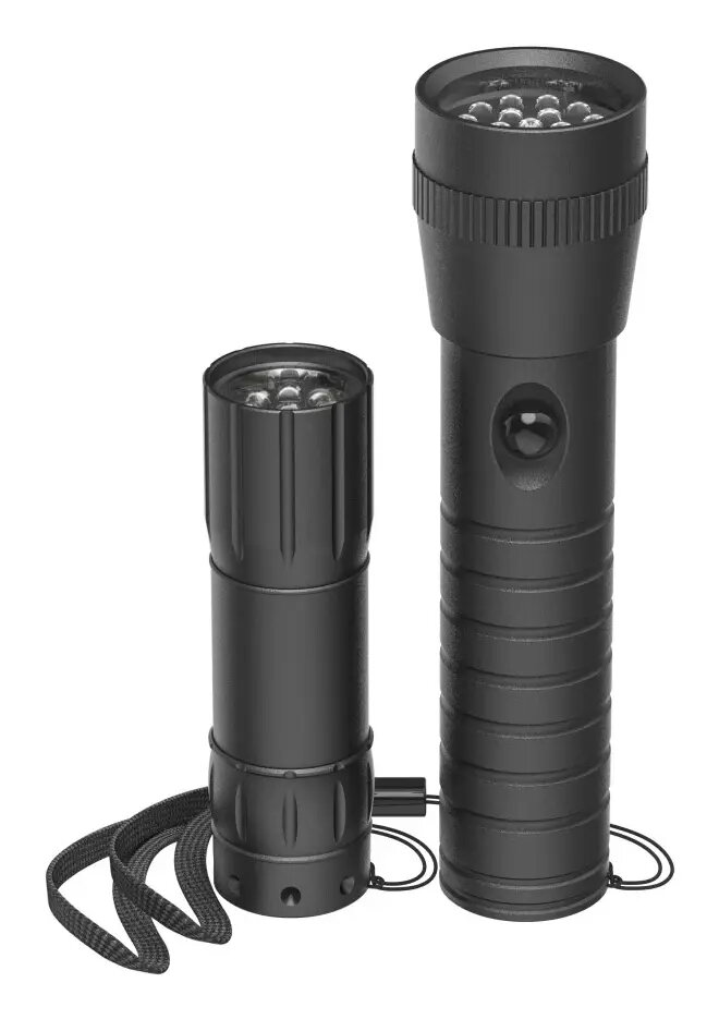 Hama FL-DUO Rokas LED lukturis Melns