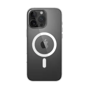 Прозрачный защитный чехол-кейс для Apple iPhone 16 Pro Max с MagSafe — прозрачный, подходит для экрана 6.9" (17,5 см)