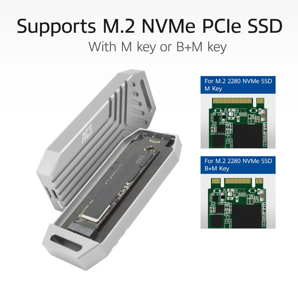 ACT AC1625 M.2 NVMe SSD Enclosure Photo 3