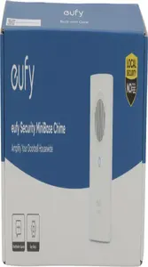 Video doorbell chime Anker model 194644173685 wireless compatible, plug-in indoor chime