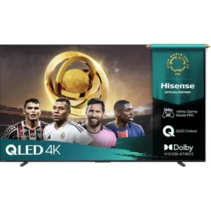 TV Hisense 100E7Q PRO 100" (253 cm) QLED 4K Ultra HD 3840x2160, 144 Hz, HDR10, VIDAA OS