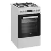 Газовая плита BEKO FSM52332DWDT 4 конфорки 60 см Photo 2