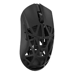 Spēļu pele WLMouse Beast X Pro ar cietām sānu daļām, Omron optiskie slēdži, melna