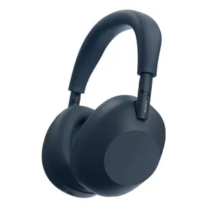 Austiņas Sony WH-1000XM6 vadu un bezvadu Bluetooth USB-C 4–40000 Hz darbības rādiuss 10 m kabelis 1.2 m Zils