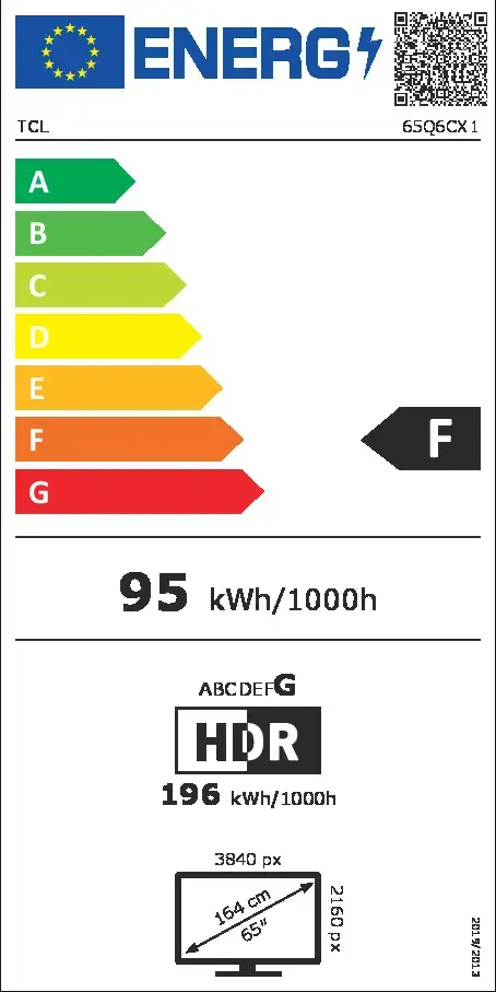 TCL Q6C 65" QD‑Mini LED 4K ТВ Photo 9