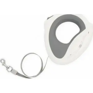 Retractable leash Barry King BK-17127 — 4.5 m, built-in USB rechargeable flashlight