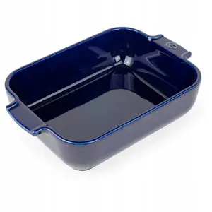 Rectangular dish PEUGEOT APPOLIA 32 cm Blue