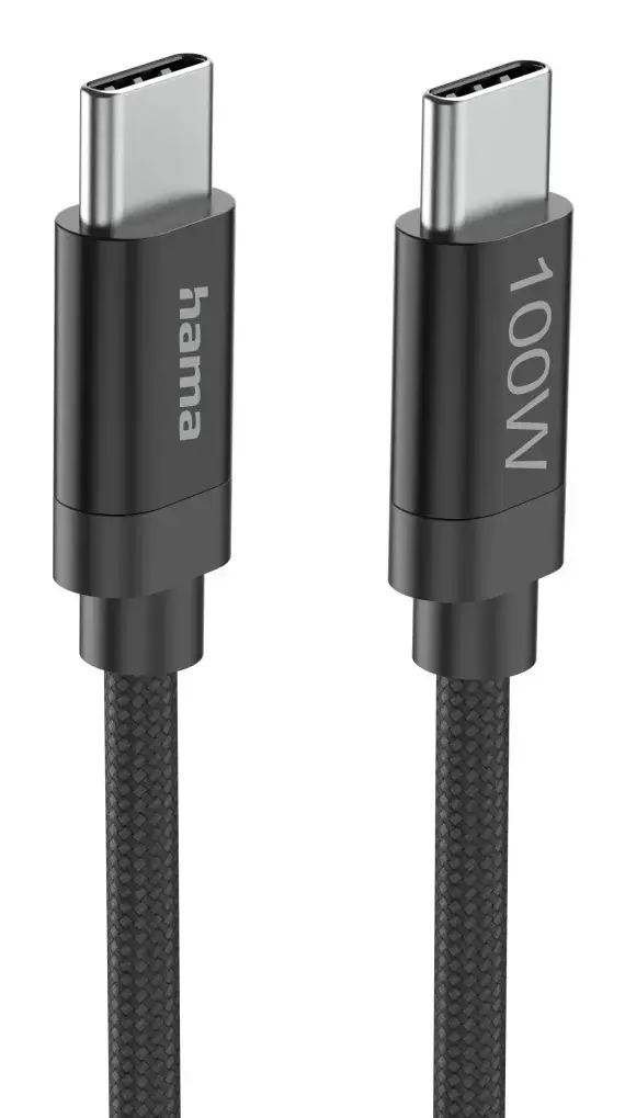 Hama Fabric USB-C uz USB-C kabelis 3 m Photo 2