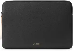 Laptop sleeve Tech‑Protect Fleece Laptop 15–16, black, fleece interior, protective cover