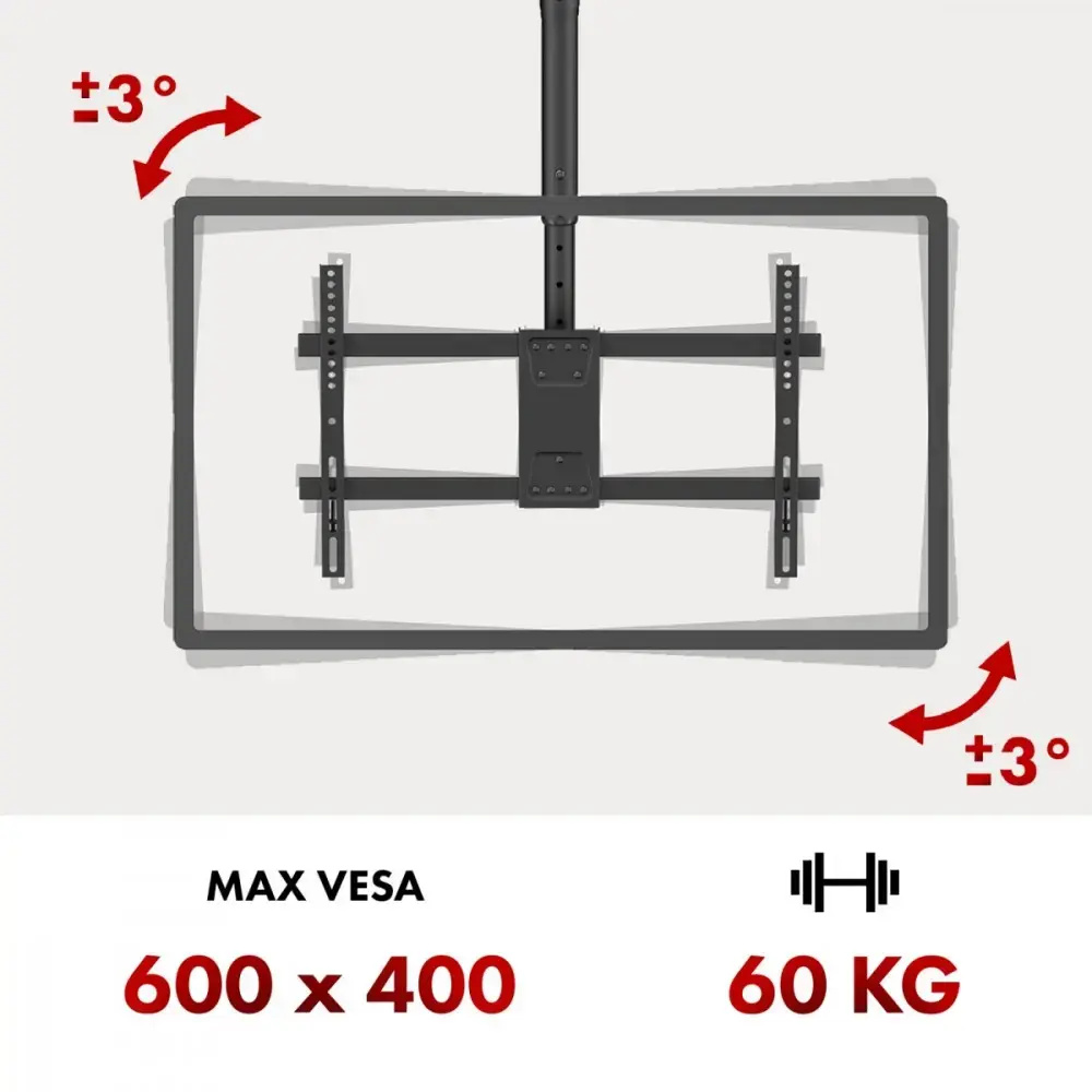 Ceiling TV mount MACLEAN MC-112B Photo 3