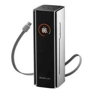 Портативный аккумулятор EcoFlow RAPID Pro (27650 мАч, 300 Вт, 140 Вт, встроенный кабель)