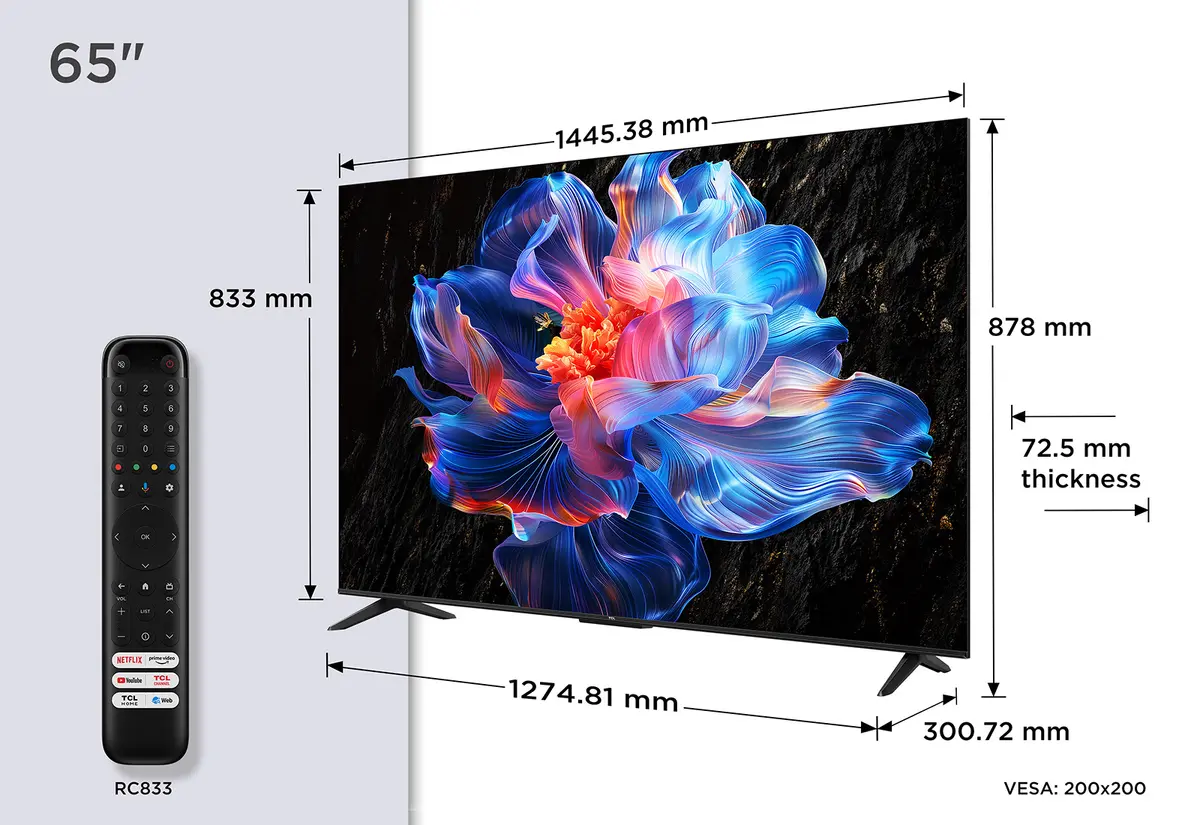 TCL V6C 65V6C 65-дюймовый 4K Ultra HD Smart TV Photo 3