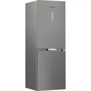 Ledusskapis Whirlpool WHK 26363 XP6E, kopējā tilpuma 316 l (dzesētājs 210 l / saldētava 106 l), nerūsējošā tērauda, enerģijas klase C