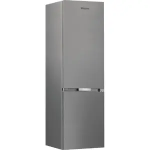 Brīvi stāvošs ledusskapis Whirlpool WHK 25404 XP8E — 355 L, A klase, No Frost, nerūsējošais tērauds, 2035×595×663 mm