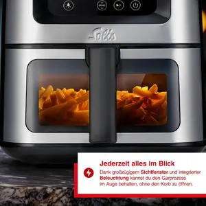Air fryer Solis Air Fry & Dry XL Typ 8200 — 1800W, 10 L capacity
