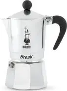 Espresso Maker BIALETTI Break 1TZ Silver — single-cup stovetop moka, model 0005913/NP