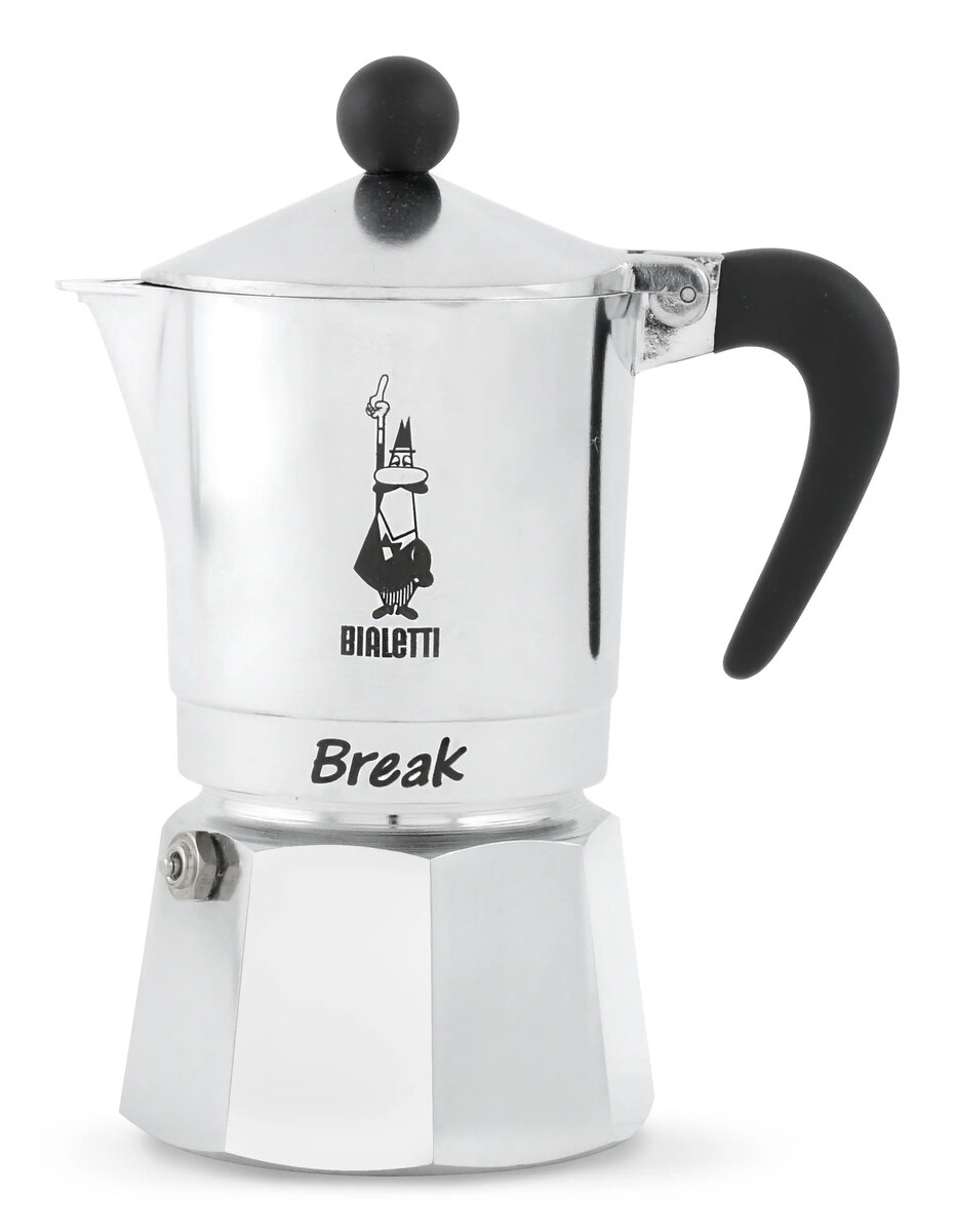 Geizeru kafijas automāts Bialetti Break sudraba
