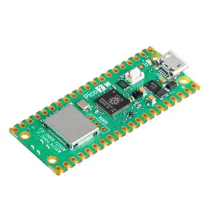 Izstrādes plate Raspberry Pi Pico 2 W RP2350 ar ARM Cortex‑M33, Wi‑Fi un Bluetooth
