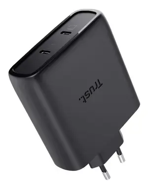 TRUST Maxo 100W 2‑порт USB‑C GaN зарядное Photo 2