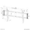 Tiltable TV wall mount 4WORLD WL35-550BL18 Photo 17