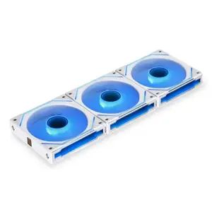 Computer case fan Lian Li Uni Fan 12RSLIN3W 120 mm White, 12 V, 0.2–2100 RPM, 2.66 mmH2O, FDB