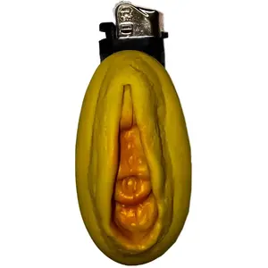 Зажигалка diablo picante D-242744 золотистого цвета карманная