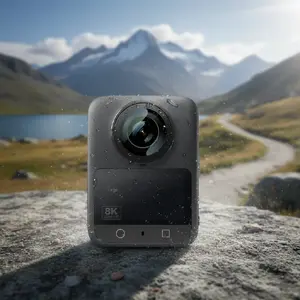 DJI Osmo 360 Standard Combo Action Camera, 8K Ultra HD, 120 MP CMOS, 240 fps, Electronic Stabilization