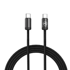USB-C cable Tellur TLL155801 240W 2m black – USB-C to USB-C charging and data cable