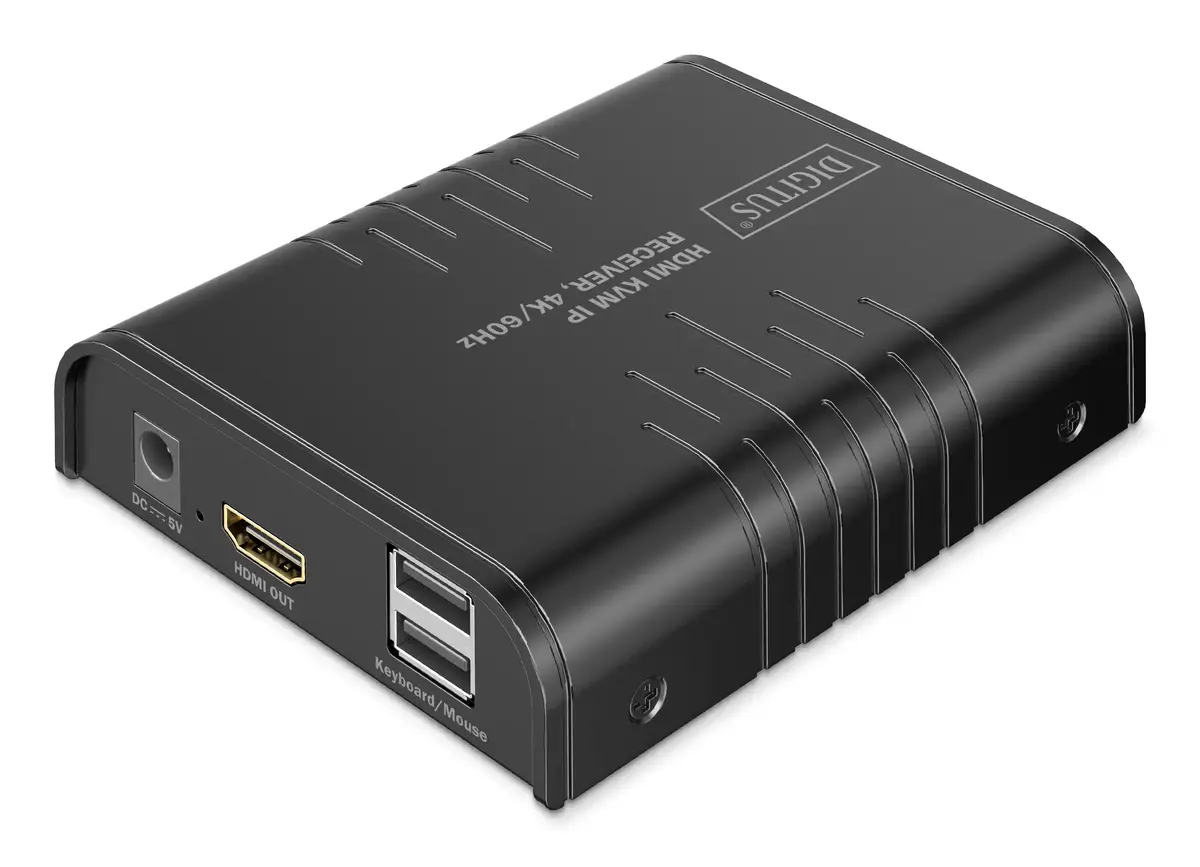 Digitus HDMI KVM IP Saņēmējs 4K/60Hz Photo 2