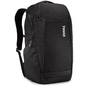 Mugursoma Thule Accent TACBP2216 28L melna — 28 l tilpums, polsterēts portatīvā datora nodalījums, ergonomiskas lences