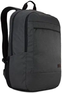 Case Logic Era ERABP116 Obsidian Backpack for 15.6 Inch Laptops Grey with Front Pocket
