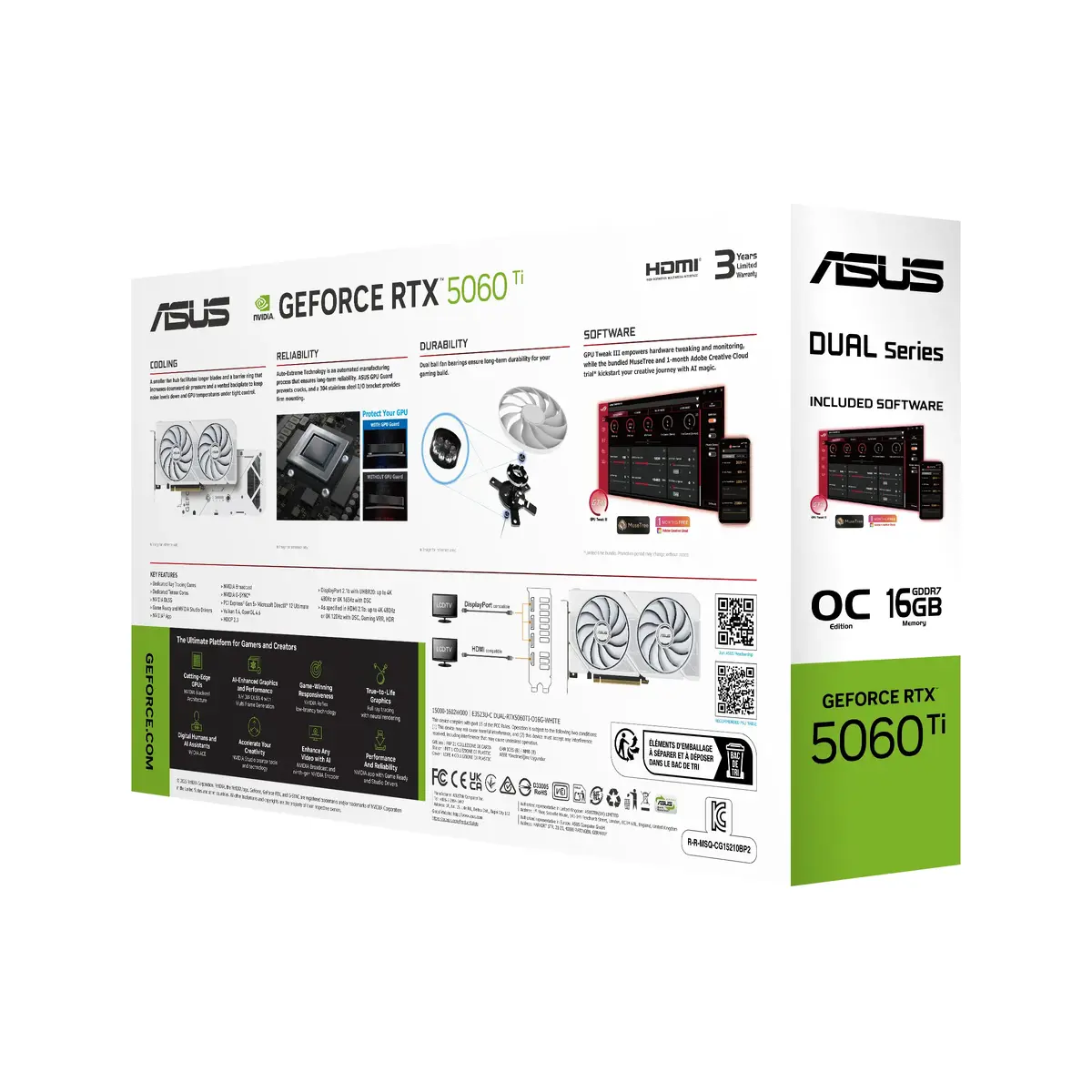 ASUS GeForce RTX 5060 Ti Dual — 16 ГБ GDDR7 Photo 16