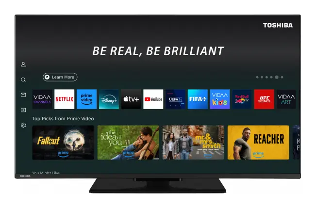 Televizors Toshiba 43UV3F63DG Smart TV 43&quot