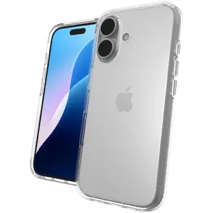 Protective clear case Zagg Crystal Palace Lite for iPhone 16 Plus – transparent