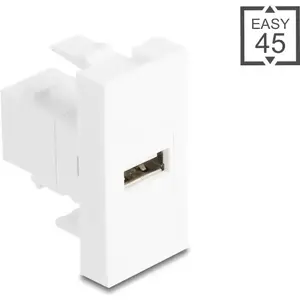 Переходник USB 2.0 Type-A → Type-B, DELOCK 90907, Easy 45 Module