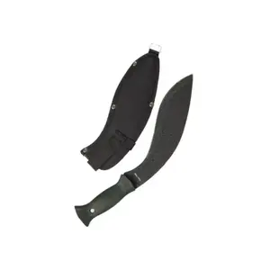 Machete Mil-Tec kukri 15534000 — stainless steel blade 255 mm, overall length 375 mm, ABS handle, includes cover