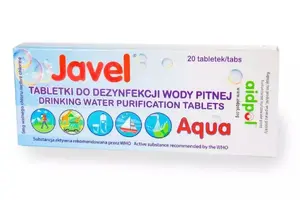 Таблетки для обеззараживания воды JAICO BUJATB20 — 20 белых таблеток для питьевой воды