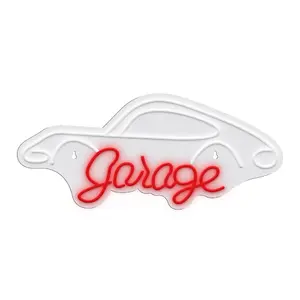 Decorative neon light MANTA SNL95WH white-red — two-color neon-style lighting